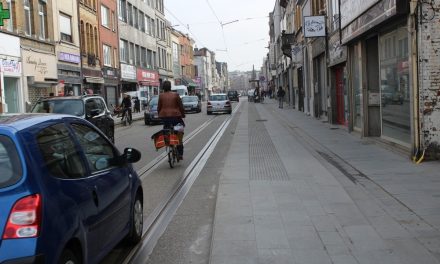 De vernieuwde Herentalsebaan is een risico voor fietsers