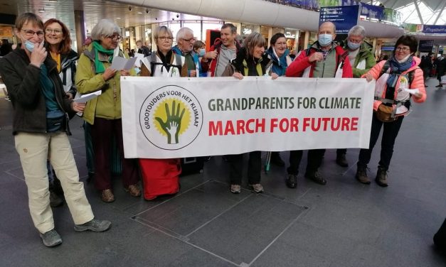 Stappen voor het klimaat: eerste voet op Britse bodem