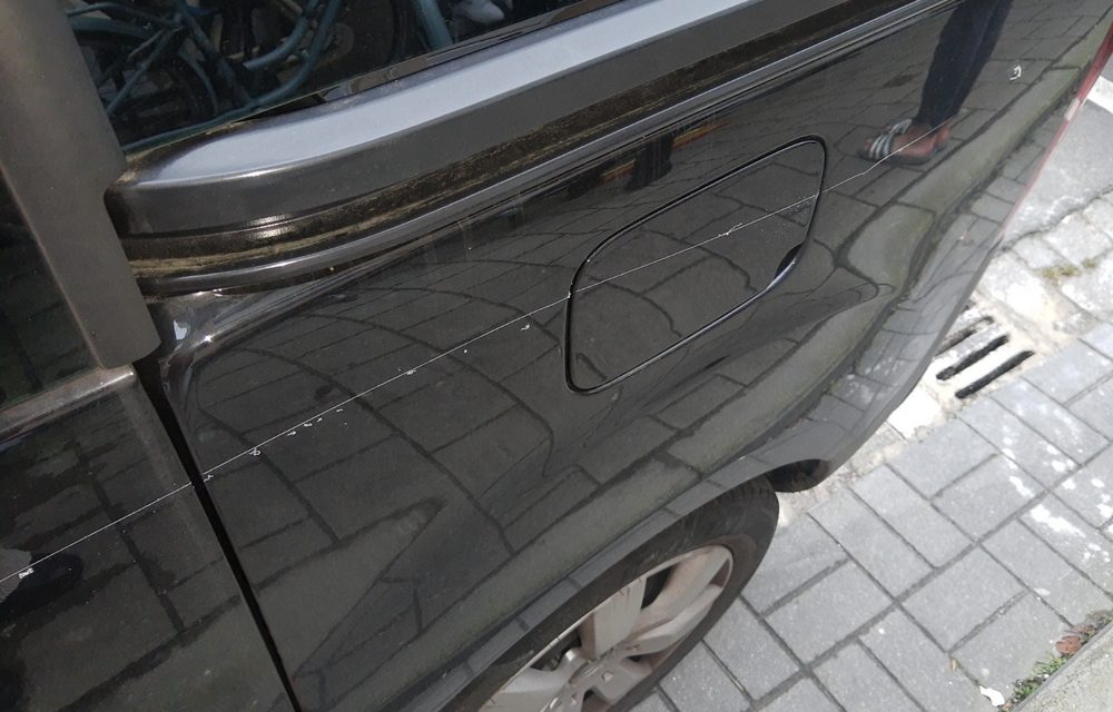 Wagens beschadigd door vandalisme