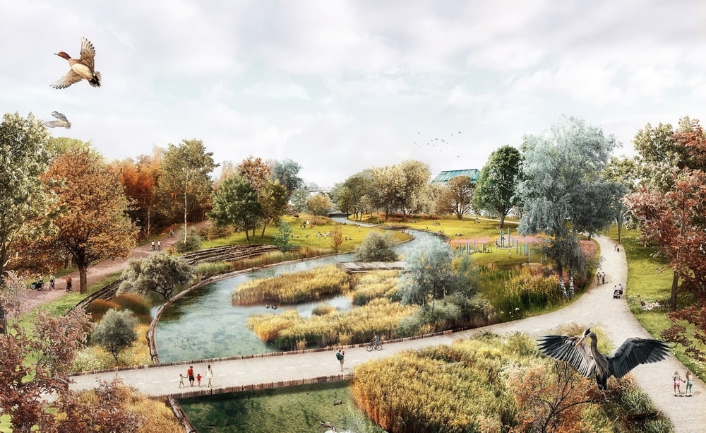Deurne geeft groen licht voor een nieuw park