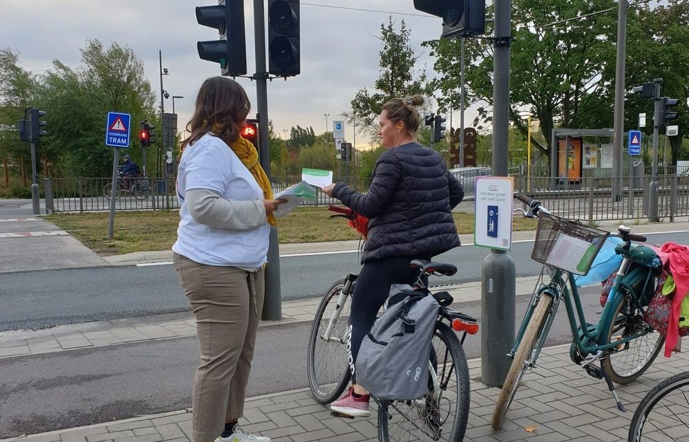 Automatisch groen voor voetgangers en fietsers