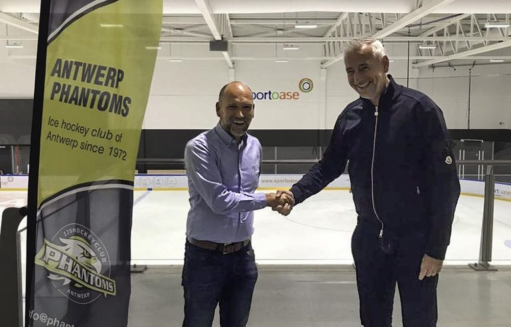 Sportoase wordt naampartner van IJshockeyclub Antwerp Phantoms