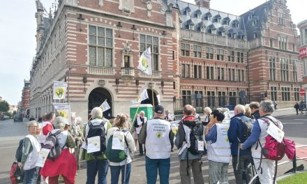 Grootouders voeren actie in Leuven